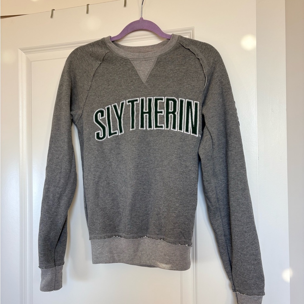 Slytherin Gray Sweatshirt